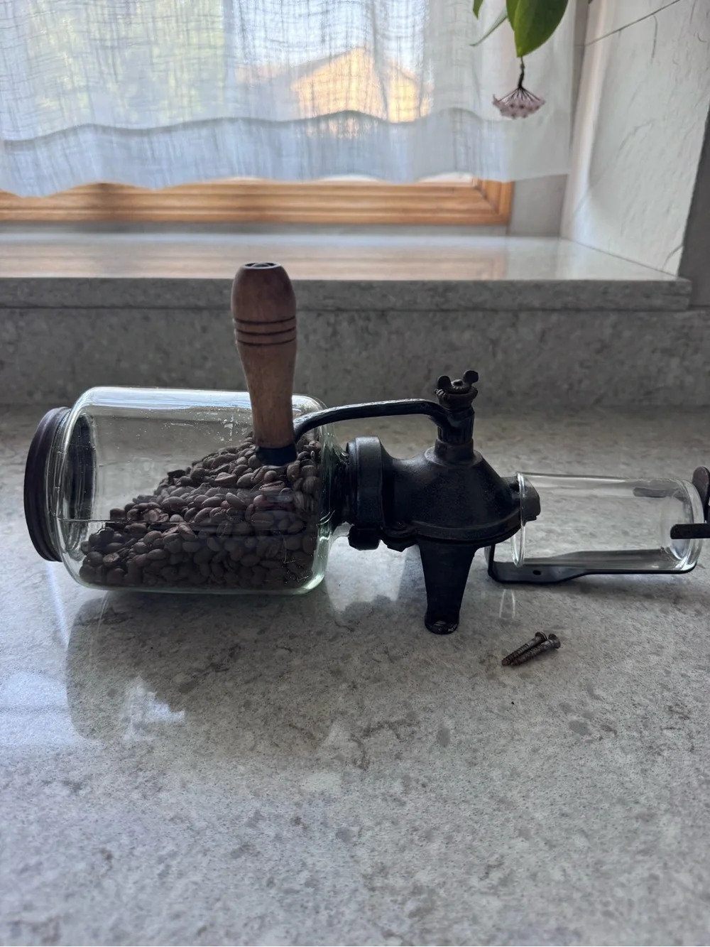 Arcade Vintage Wall-Mount Coffee Grinder